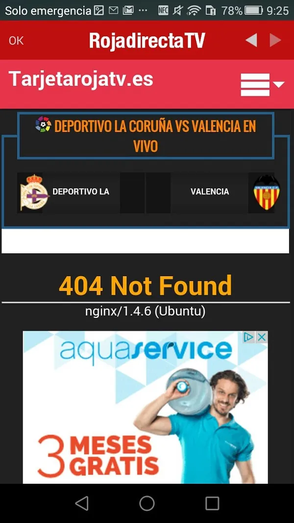 Screenshot of Roja Directo App APK
